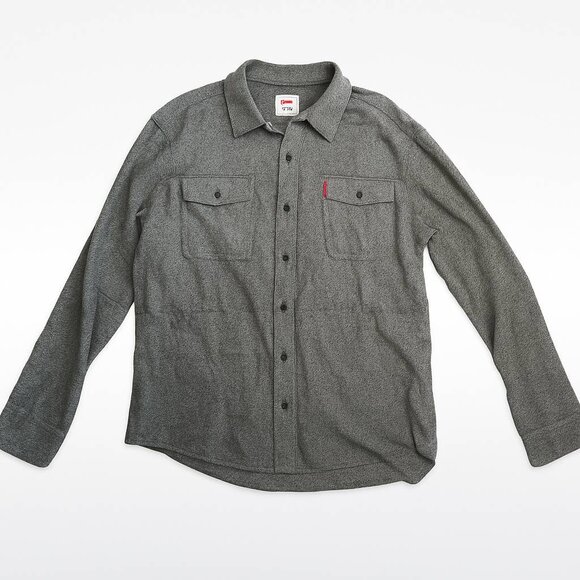 Levi's Men's Gray Long Sleeve Button-Down Shirt XL - Picture 1 of 12